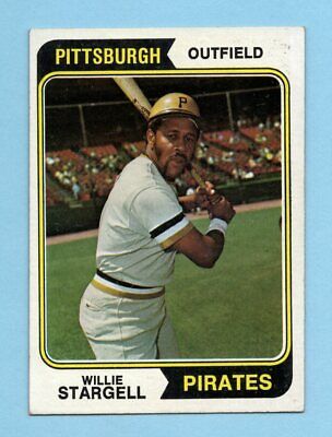 1974 Topps #100 Willie Stargell Pittsburgh Pirates Baseball Card Ex/Mt        