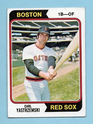 1974 Topps #280 Carl Yastrzemski Boston Red Sox Baseball Card EX