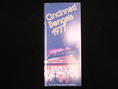 1977 Cincinnati Bengals NFL Media Guide