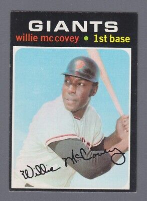 1971 Topps #50 Willie McCovey San Francisco Giants Baseball Card NM o/c