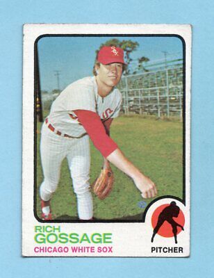 1973 Topps #174 Goose Gossage Chicago White Sox Rookie Baseball Card EX swtr  