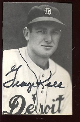 1974 TCMA Autographed Postcard George Kell Detroit Tigers Hologram