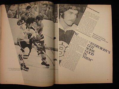 1971 Cord Sportfacts Hockey Guide - Bobby Orr BruinsCover