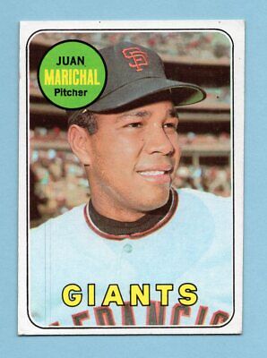 1969 Topps #370 Juan Marichal San Francisco Giants Baseball Card EX+ 