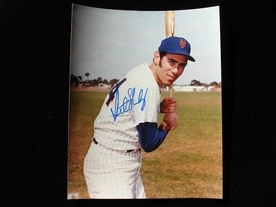 Art Shamsky NY Mets Autographed 8" x 10" Color Photograph - B&E Hologram