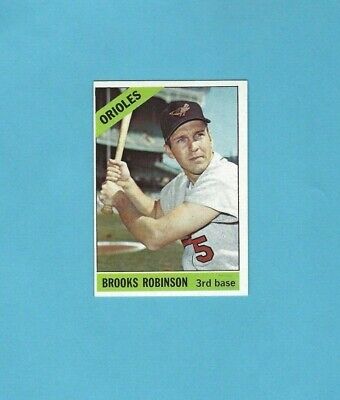 1966 Topps #390 Brooks Robinson Baltimore Orioles Baseball Card NM o/c