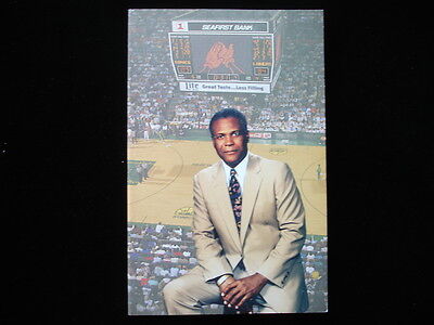 1990-1991 Seattle Supersonics NBA Basketball Media Guide