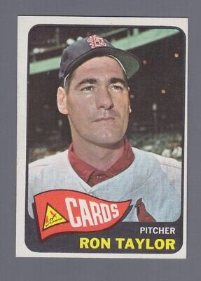 1965 Topps #568 Ron Taylor St. Louis Cardinals Short Print Baseball Card NM