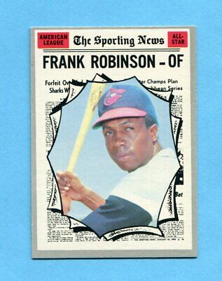 1970 Topps #463 Frank Robinson All-Star Baltimore Orioles Baseball Card NM  