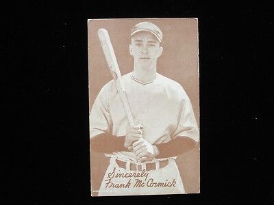 1939-46 Salutation Exhibit Card - Frank McCormick - EX