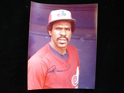 Andre Dawson Montreal Expos Autographed Color 8" x 10" Photograph