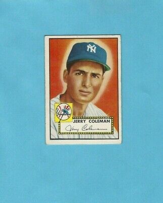 1952 Topps # 237 Jerry Coleman  New York Yankees Baseball Card