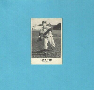 1950 Remar Bread Oakland Oaks Louis Tost Baseball Card EX