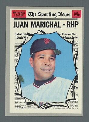 1970 Topps #466 Juan Marichal All-Star San Francisco Giants Baseball Card NM o/c