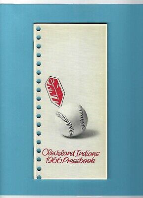 1966 Cleveland Indians Media Guide