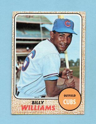 1968 Topps #37 Billy Williams Chicago Cubs Baseball Card EX