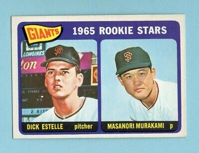 1965 Topps #282 Masanori Murakami San Fran Giants Rookie Baseball Card Ex/Mt    