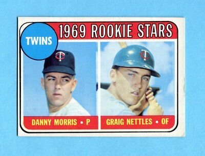 1969 Topps #99 Graig Nettles Minnesota Twins Rookie Baseball Card Ex/Mt o/c