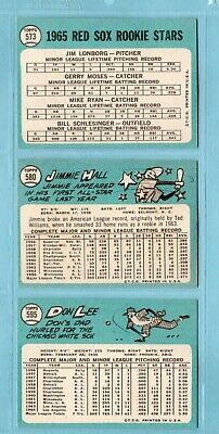 1965 Topps Lot of 12 Different 7th Series Baseball Cards NM ap wrk/cres