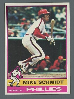 1976 Topps #480 Mike Schmidt Philadelphia Phillies Baseball Card NM