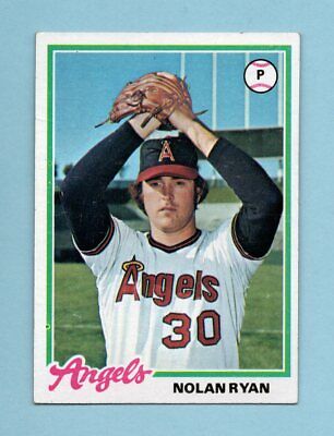 1978 Topps #400 Nolan Ryan California Angels Baseball Card EX+ app wrks 