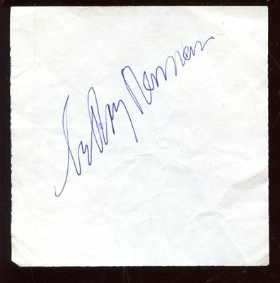 Leroy Neiman Autographed Cut Hologram