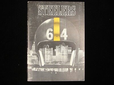 1964 Pittsburgh Steelers Football Media Guide