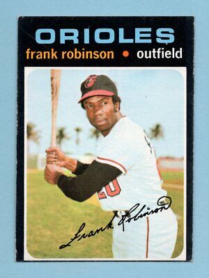 1971 Topps #640 Frank Robinson Baltimore Orioles Baseball Card Ex/Mt o/c 