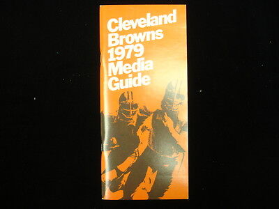 1979 Cleveland Browns NFL Media Guide