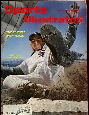 April 30 1962 Sports Illustrated Magazine With Luis Aparicio Cover EX