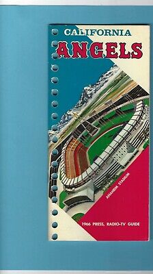 1966 California Angels MLB Media Guide 