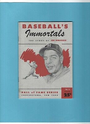 Baseball Immortals The Story of Joe DiMaggio 