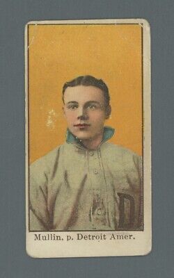 1909-11 American Caramel George Mullin Detroit Tigers Baseball Card 