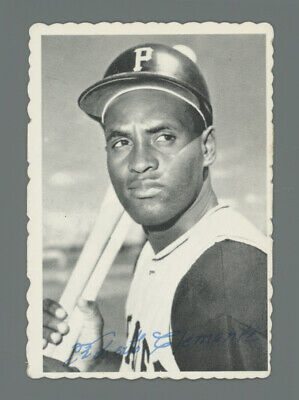 1969 Topps Deckle Edge #27 Roberto Clemente Pittsburgh Pirates Baseball Card  