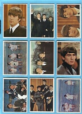 1964 Topps Beatles Starter Set Lots Color 17 Diff, Diary 23 Diff, Cards EX