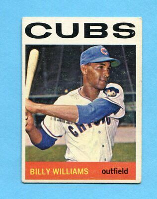 1964 Topps #175 Billy Williams Chicago Cubs Baseball Card VG+ pmb 