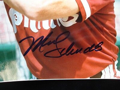 Mike Schmidt Philadelphia Phillies Autographed 8" x 10" Photograph - B&E Holo