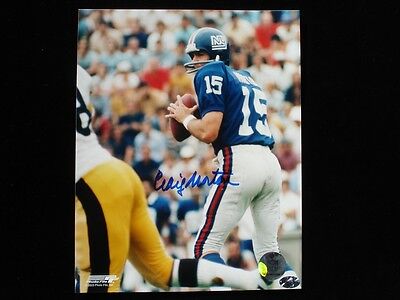 Craig Morton New York Giants Autographed 8" x 10" Photograph