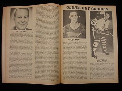 March 1968 Hockey World Magazine - Doug Favell, Bernie Parent Cover