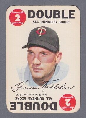 1968 Topps Game Insert #5 Harmon Killebrew Minnesota Twins Baseball Card NM  