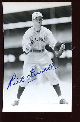 Rick Ferrell St. Louis Browns Autographed Photo Postcard Hologram (Copy)