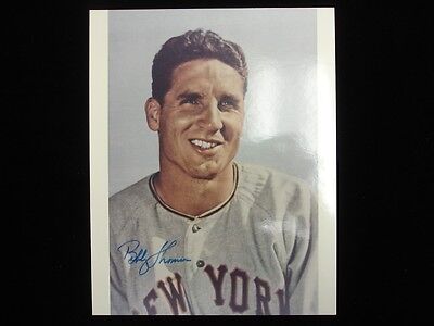 Bobby Thomson New York Giants Autographed 8" x 10" Photograph - B&E Holo