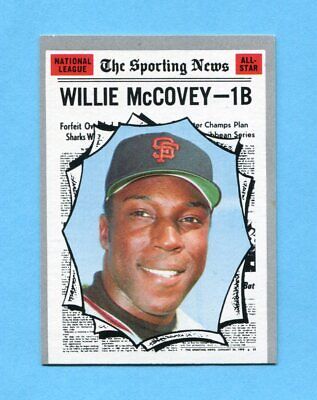 1970 Topps #450 Willie McCovey All-Star San Fran Giants Baseball Card NM o/c