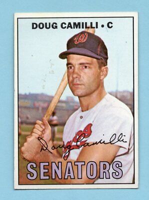 1967 Topps #551 Doug Camilli Wash Senators High Number Baseball Card Ex/Mt 