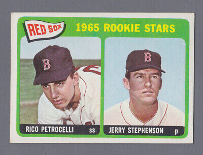 1965 Topps #74 Rico Petrocelli Jerry Stephenson Rookie Baseball Card EX - EX+ 