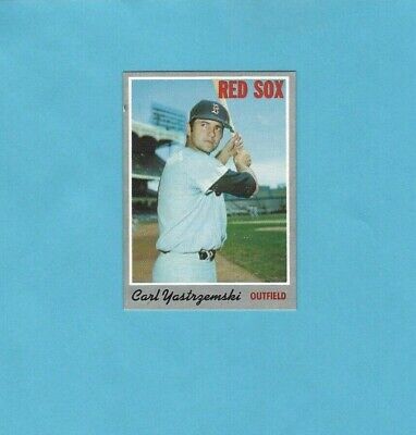 1970 Topps #10 Carl Yastrzemski Boston Red Sox  Baseball Card 