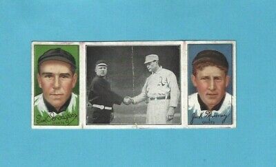 1912 T202 Hassan Triple Folders Just Before The Battle Baseball Card Cres/stn   