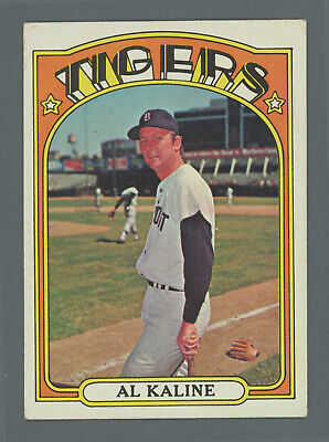 1972 Topps #600 Al Kaline Detroit Tigers Semi-High Number Baseball Card Vg/Ex  