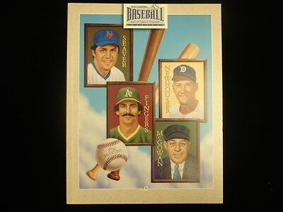 1992 National Baseball Hall of Fame Magazine – Seaver, Newhouser, Fingers