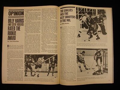 November 1973 Action Sports Hockey Magazine - Bobby Clarke Cover